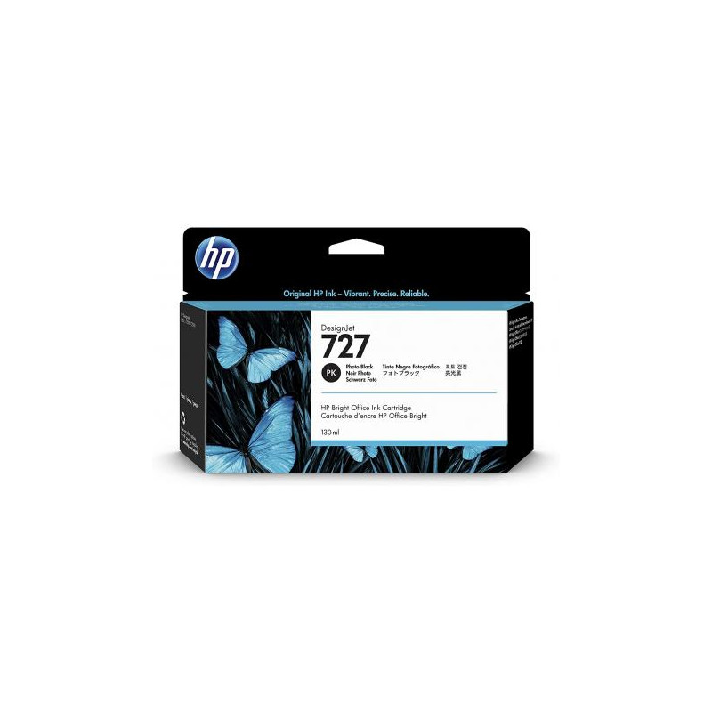 TINTEIRO 727 B3P23A T920/T1500 PHOTO PRETO 130ML