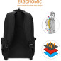 MOCHILA KINGSLONG 15.6" KLB1131180BK BLACK