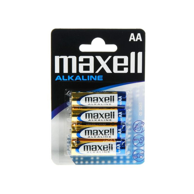 PILHA  AA LR06 CX/4  MAXELL