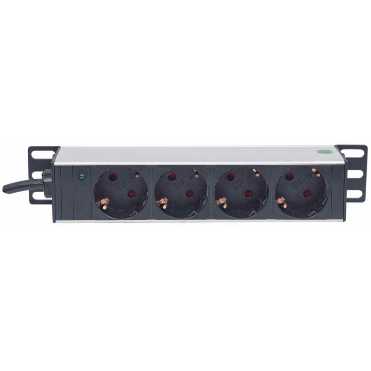 PDU RACKMOUNT 1U 4 GERMAN TYPE 1.8M INT