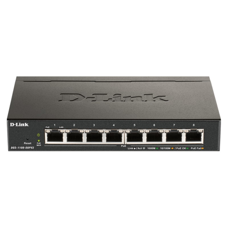 SWITCH 8 DLINK SMART GIGABIT C/ GESTAO