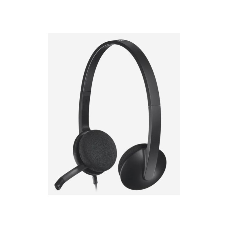 AUSCULTADOR LOGITECH H340 USB HEADSET